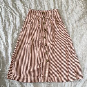 Madewell Midi Skirt